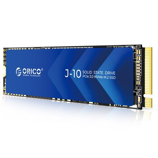 ORICO J10 SSD 1TB NVMe1.4 M.2 Type 2280 PCIe Gen3x4 最大読込:3100MB/s (R:3100MB/s、W:1900MB/s) 内蔵SSD 高耐久 3D NAND メーカー 5年保証