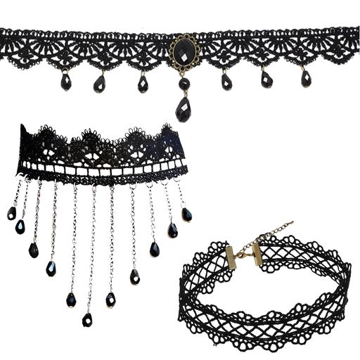 サムコス ネックレス 首輪 リング 襟 チョーカー choker リング チェーン レディー...