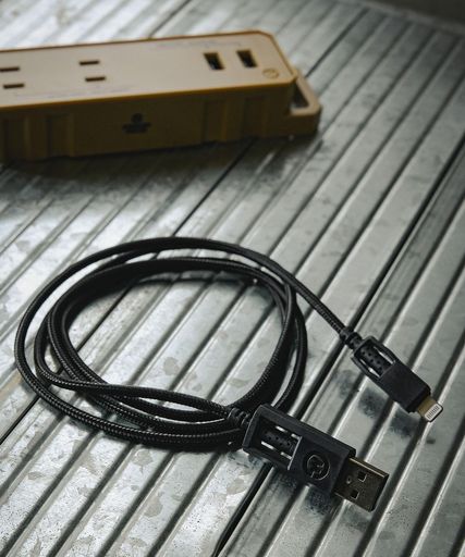 乐天商城 - GORDON MILLER 車用 USBケーブル Lightning USBケーブルタイプ 1m ブラック 1675826