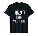 プールプレーヤーコスチューム 面白いビリヤード ギャグ ゲーマー プールゲーム用 Tシャツ