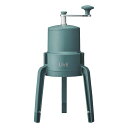 ドウシシャ 氷かき器 手動 LIVE 【かちわり手動かき氷器】 収納袋付き 製氷カップ付き グリーンIS-D-20GR