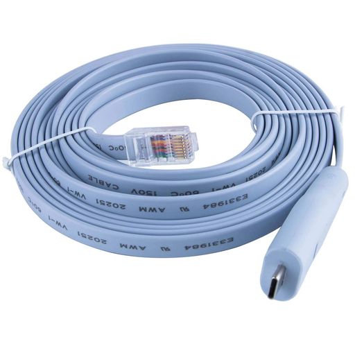 樂天商城 - USB Cコンソールロールオーバーケーブル新しいタイプC USB to RJ45 6FT 12FTFTDIチップは、USBをDB9 + 72-3383-01に置き換え、Windows 10、8、7、Vista、MAC、Linux RS232に対応