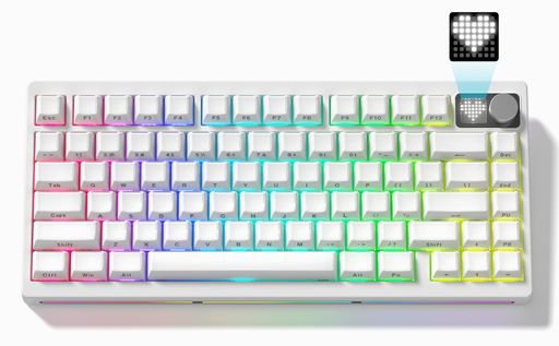 キーボードWomierMT75メカニカルキーボード75%コンパクトLC...(2.0)
