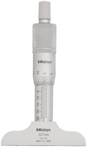 ミツトヨ深さ測定用マイクロメーターDMS6025
