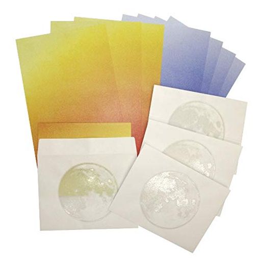 Vixen透かし封筒のレターセット月74051