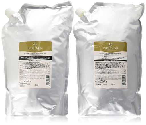 ミルボンインフェノムシャンプー2500ml&トリートメント2500g詰め替え