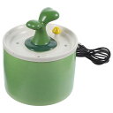 POPETPOP ペット自動給水器 猫 犬水飲み器 1L大容量 セラミック 循環式給水器 苗木ファウンテン 活性炭フィルター 噴水器 お留守番対応 省エネル ペ...