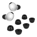 KWMOBILE6XイヤーチップSAMSUNGGALAXYBUDS2PRO対応イヤーピース-交換用パッドS/M/Lサイズ黒色