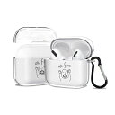AIRPODS PRO ケース エアポッツ プロ ケース おしゃれ かわいい クリア 充電 面白い ウケる ダジャレ ネタ イヤホン イヤフォン ダジャレ ぶさかわ ブサかわいい ブサカワ エモい 防塵 耐衝撃性 全面保護 落下防止 防水 耐衝撃