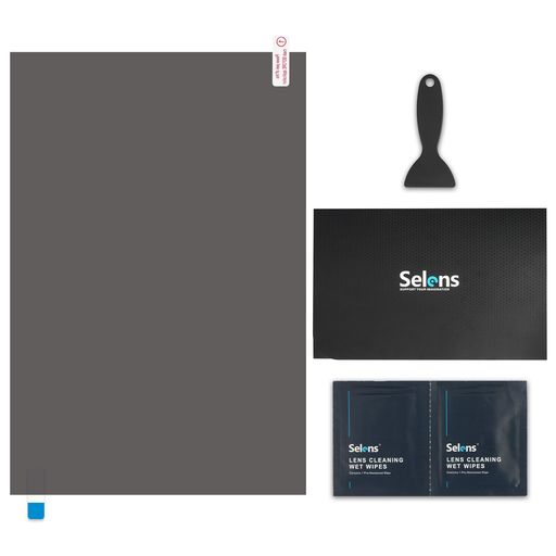 Selens偏光フィルムシート粘着偏光子液晶スクリーン線形偏光フィルター20x30cm1枚入り高偏光度裁断やす..