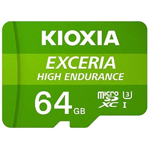 KIOXIA高耐久microSDHCメモリカードUHS-I64GBKEMU-A064G