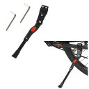 自転車キックスタンドスタンドロードバイククロスバイク自転車キックスタンドサイドスタンド長さ調整可能20”-27”対応センタースタンド汎用片足スタンド