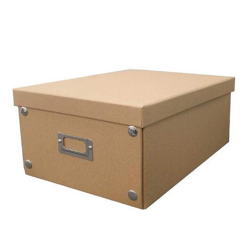 アイ・エス収納ケースA4サイズクラフト色紙製ISSB-04