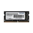 PatriotMemoryDDR42400MHzPC4-192008GBSODIMMノートパソコン用メモリPSD48G240081S
