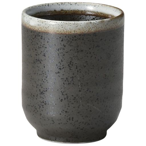 山下工芸湯呑み磁器φ6.4x8cm(150cc)天目塗分長湯呑15022990