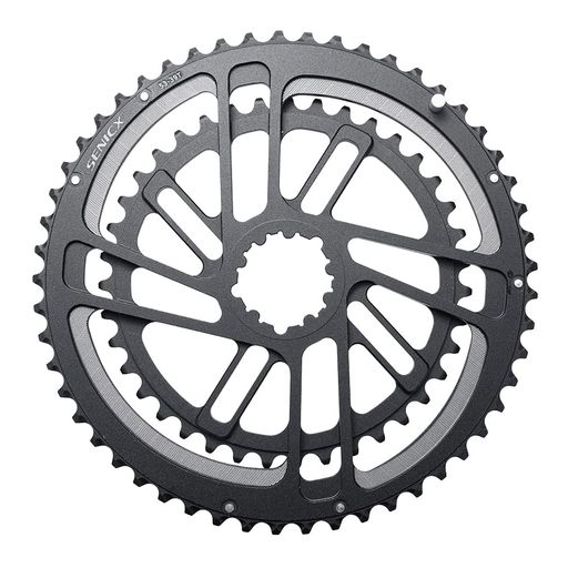 SENICXロードバイク10/11/12速クランクチェーンリングロードバイクチェーン(アルミニウム合金39/53T) SENICXロードバイク10/11/12速クランクチェーンリングロードバイクチェーン(アルミニウム合金39/53T)
