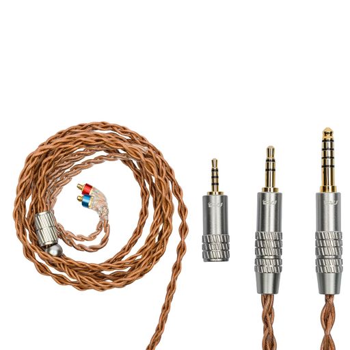 400芯OFC精密構造、ワンタッチでHiFi音質を解放:このイヤホン交換ケーブルは、400本のOFC(酸素フリー銅)線芯を丁寧に編み込んだ構造を採用しており、単なる材料の重ね合わせではありません。最適化された信号伝送構造により、複雑な調整が不要で、接続した瞬間に繊細で豊かなHiFi音質を再現。あらゆるメロディをクリアで透明感のある音質で再現し、臨場感あふれる聴覚の饗宴を提供します。​ 高級金属プラグ、多デバイス対応の交換可能設計:高級金属素材を採用した交換可能なプラグを搭載。質感に優れ、異なるブランドやモデルのイヤホン・オーディオ機器にスムーズに対応可能です。挿抜がスムーズで安定しており、日常使用や機器の交換時にも迅速に接続・切断が可能。インターフェースの不一致による煩わしさを解消します。​ 職人技で精巧に製造、耐久性と品質を両立:精巧な職人技を凝縮し、線芯の撚り合わせから外層のコーティングまで厳格に管理されています。高品質な素材を採用し、ケーブルに優れた耐引張性と耐摩耗性を確保。長期使用でも劣化しにくく、高品質な体験を長くお楽しみいただけます。