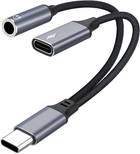 【2026新版】2in1イヤホンジャックタイプc急速充電同時音楽60WPD急速充電をサポー...