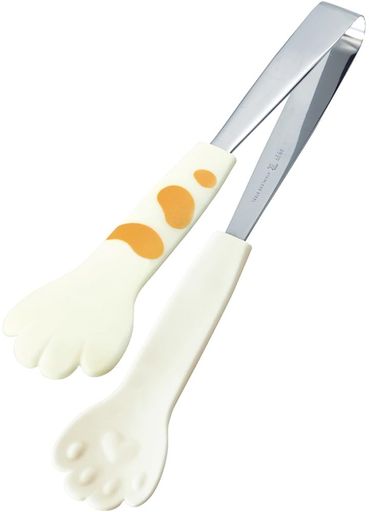 田辺金具(TanabeKanagu)でかにゃんこトング白たま2501全長240x幅50mm(板厚:2.2mm)