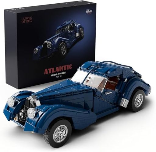 樂天商城 - Nifeliz アトランティック車ブロック 1/14 スケール大人向けブロックセット 組み立てモデル 乗り物おもちゃ オフィス/自宅インテリア向け|車ファンへのギフト誕生日プレゼント(1,127ピース…
