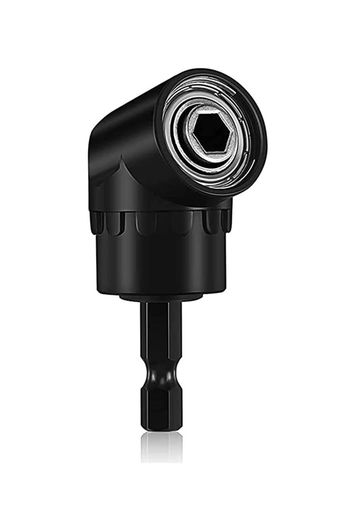 YFFSFDCライトアングルドリルエクステンションソケットドライバー用ソケットアダプター105度L型六角磁気ビットソケット電動ドライバー対応ドリル用アタッチメント電動ドリルビット用角…