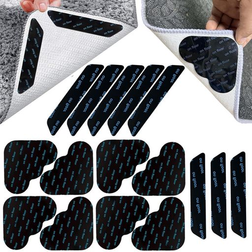 【高品質材料】✅私たちの滑り止めカーペットクリップはPU材料と強粘性接着剤で作られています。これらは、カーペットを適切な位置にしっかり固定し、はがれずに効果的な滑り止め保護を提供し、耐久性と耐久性を確保します。 【2種類から選択可能】✅台形...