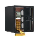 オーエスジェイ(OSJ)金庫26.6L防犯金庫電子貴重品ボックス保管庫家庭用緊急電池ボックス付きアラーム機能付き防盗旅館店舗事務所ホテル業務用金宝飾品書類保管a4ファイル壁に固定可能緊…