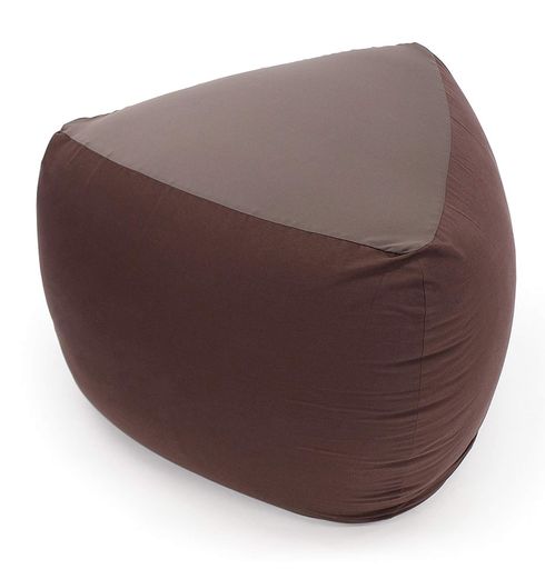 サイズ:約88x88x45cm/重量:約6635g 組成:[カバー]帆布:ポリエステル67%/綿33%・スパンデックス:ナイロン85%/ポリウレタン15%/[本体]ナイロン85%/ポリウレタン15%/[中材]パウダービーズ(発泡ポリスチレン) 包み込まれるような座り心地;MOGUの超微粒子ビーズが体の動きに合わせて自由に変形し、全身にフィット。三角形の構造が自然と背もたれと肘置きを作り出し、体を預けるだけでリラックスできます。 ゆったりくつろぎタイムに;一辺が長く設計されているので、好きな角度でリラックス。オットマン使いもでき、足を伸ばしてゆったり過ごせます。