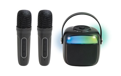 カラオケも出来るBluetoothスピーカーカラオケも出来る音楽鑑賞に使えるお家でアウトドアで車内で気軽..