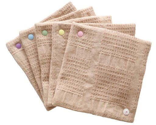 華布スナップ付ライナーSサイズ5枚セットA