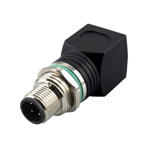 Lonlonty RJ45 - M12 アダプター ASITPA-4512MD-S 、M12 4 ピン - RJ45 コネクタ D コード IP68 防水シールド産業用イーサネット アダプター Cat6/Cat5 M12 4 ピン オス - RJ45