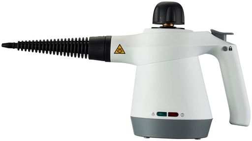タマハシエレットハンディスチームクリーナーET-201ホワイト幅30x奥行12.2x高さ22.7cm
