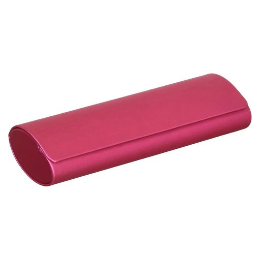 テーシーケースメガネケースおしゃれハードケースシンプルスタイリッシュスチールポリウレタンピンクHY..