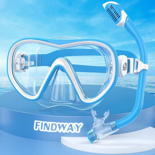 🏊‍男性シンボル️【2025最新デザイン】Findway キッズ シュノーケリング シュノーケル セットは、4~16歳の日本の子供向けに特別に設計されています。一方向の空気入口バルブと上部に可動フロートがあり、初心者や子供に最適です。 180 度パノラマ フレーム設計では、超透明の厚手強化ガラスも使用されており、深水圧に耐えることができ、水中での子供の視界を歪めず、子供のめまいや不快感を解消します。お子様に水中の世界を楽しく楽しんでもらいましょう。 🏊‍男性シンボル️【曇り止め&amp;紫外線防止】シュノーケリング シュノーケル マスクは傷防止と耐衝撃性に優れた厚手強化ガラスレンズと最新の特殊曇り止め加工を採用しており、紫外線から保護しながらクリアな水中の景色を楽しめます。ぼやけや歪みはありません。水中の魚の動きや海の様子がはっきりと見え、目を保護しながら美しい水中風景を楽しむことができます。温度差が大きく寒い場合は、使用前に数秒間水に浸すことをお勧めします。曇り防止に最適です。注意: タイルの床に落としたり、ダイビングマスクを着けて水中に飛び込んだり、鋭利な物でガラスを傷つけたりしないでください。