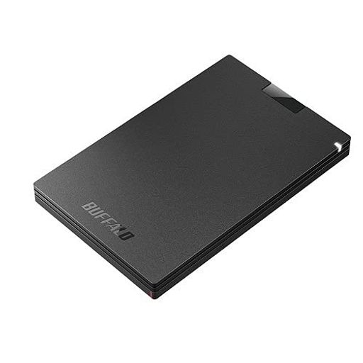 バッファロー SSD-PG2.0U3-BC USB3.2(GEN1) ポータブルSSD TYPE-A 2.0TB ブラック