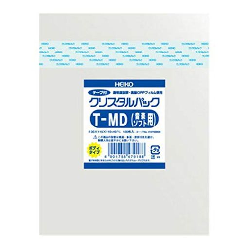 ヘイコークリスタルパック#6769908BT-MDソフト100P
