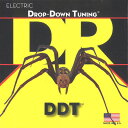 DDT(DROP-DOWN TUNING) シリーズ エレキ弦、ヘクスコア スタイル:MEDIUM ゲージ:101317263646 ACCURATE CORE TECHNOLOGY 気化性防錆フィルムの世界的ブランド「ゼラスト」と「DR STRINGS」の共同開発による防錆パッケージを採用
