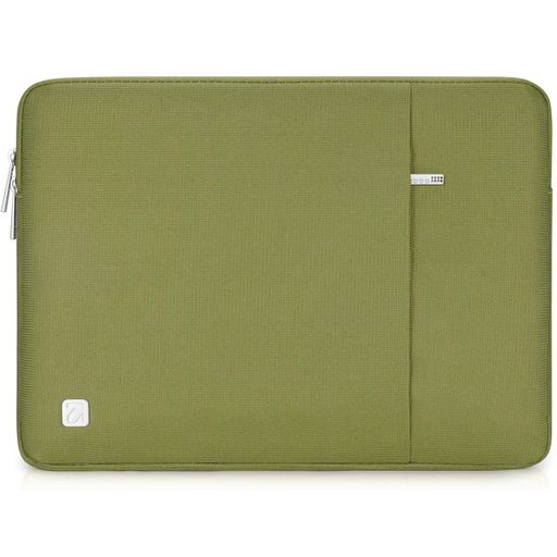 【参考収納寸法:】 約30.5x21.5x1.5 cm(内寸) スリーブを買う前に、持っているラップトップの寸法とスリーブの内寸としっかり比較してください。 【便利で使いやすいデザイン:】 大きく開く両開きファスナー仕様で、スムーズにスライドして、パソコンの取り出しに便利です。 特別なデザインを施したジッパーは、スライドする時に偶然発生するような事故を回避できます。 【収納便利:】追加サイドポケットで、アダプター・ケーブル・マウス・ハブ・USBメモリ・ヘッドホンなどのPC周辺小物をすっきり収納。 【全面保護:】内部は厚い柔らなウールパッドはパソコンケースを全面保護できます、沖撃、擦り傷、キズ、こぼれから防ぎます,上質の材質で日常的なぶつかりや落下からデバイスをしっかり守れる、耐久性にも優れて、より長くお持ちできます。