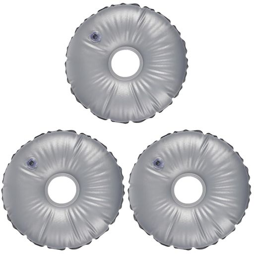 Amosfunウォーターバッグウォーターウエイト3個セット注水式テントウエイトタープ重り固定強風対策ビー..