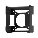 FASGEAR 純アルミ金属 VESA マウント MAC-MINI M4 2024、モニター マウント ブラケット デスク下用盗難防止機能付き、壁マウント VESA 互換 MAC-MINI M4 PRO 2024(ブラック)(3)