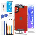 SRJTEKforiPhone6Plus5.5画面互換液晶パネル交換【TFT品質・ホームボタン非搭載】LCDディスプレイタッチスクリーンデジタイザー総成修理用A...