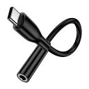 USB C-3.5MM イヤホン変換アダプター DAC搭載 タイプC イヤホンジャック 変換 3極/4極 ハイレゾ音質 オーディオ 変換ケーブル 音量調節/通話/音楽鑑賞 高耐久性 AUXケーブル PHONE16・15(2)