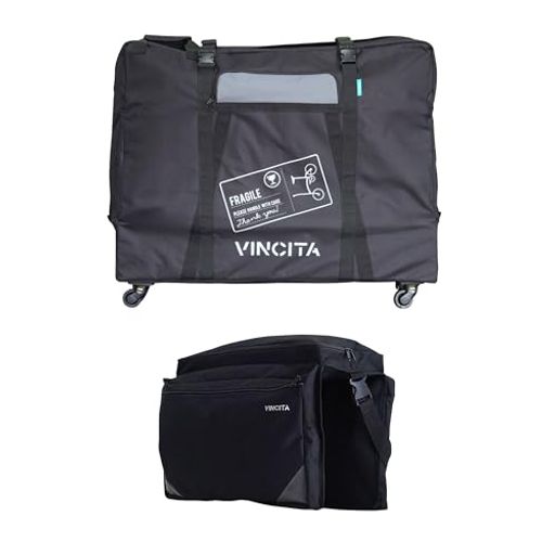 Other - 【VINCITA】20インチ折りたたみ自転車用ソフトトランスポートバッグ輪行バッグキャスター付きBROMPTON、DAHON