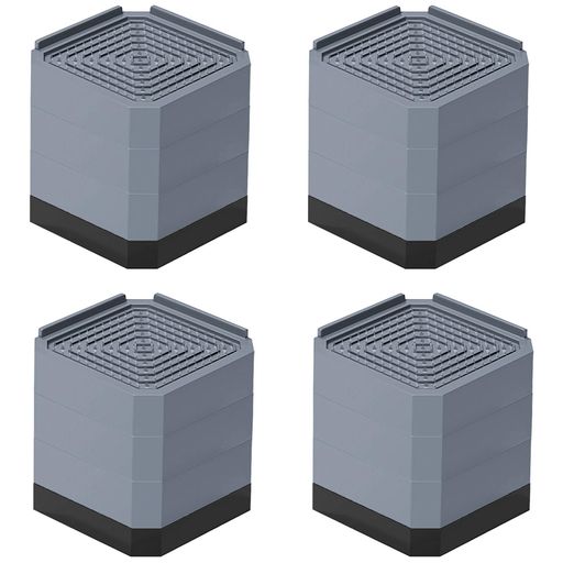 GOTISO洗濯機用防振かさ上げ台防振ゴム底上げ10.5cm洗濯機台冷蔵庫嵩上げ防音防振高さ調整滑り止め床に..