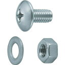 トラスコ中山(TRUSCO)軽量棚用ステンレスボルト・ナットセットSUS304SUSBNW40M6x12X30セットX【ケース販売】