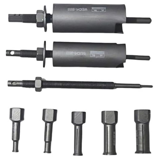 LOOKGOUベアリング交換内掛け式ベアリングプーラーダブルハブアタッチメント5種セット工具内掛け整備Be..