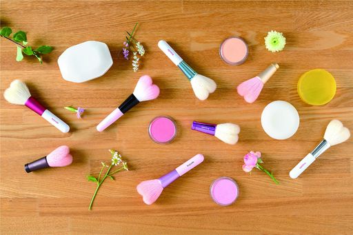 KOYUDOcollection(晃祐堂コレクション)晃祐堂メイクブラシHeartハート型チークブラシH-071本