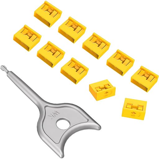 USB-Aポートに最適化 - これらのUSBポートカバーは、デスクトップ、ノートパソコン、タブレットなど、幅広いデバイスに対応しています。USB-Aポート専用に設計されているため、しっかりとフィットします。このセットには、キー操作式のカバーが10個含まれており、デバイスを簡単かつ安心して保護できます 取り外し可能なキー - 取り外し可能なポートカバーは、セキュリティと利便性の両方を提供します。付属のキーを使用して、ポートカバーを簡単にロック/ロック解除でき、デバイスの接続管理が容易になります 二重の保護 - 当社のプレミアムUSB-Aポートカバーは、高度な保護を提供します。USBポートを物理的にブロックすることで、不正アクセスを防ぎ、データの整合性を保護します。さらに、デバイスをほこりから保護し、寿命を延ばします 優れた構造と保護 - 当社のUSBポートカバーは、耐酸化性と耐熱性に優れたPE素材で作られており、安全性と信頼性、そしてほこりや湿気からの保護という2つの利点を提供します。