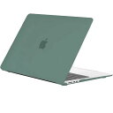 EOOCOO対応 MACBOOK AIR 13インチケース M3 M2 チップ 付き 2024 2022リリース A3113 A2681 カバー - マットグリーン(2)