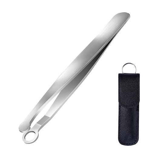 ALLVD鼻毛トリマー男性用高硬度ステンレス製手動リングデザイン